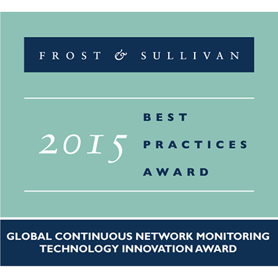 Frost & Sullivan 2015 Best Practices Award