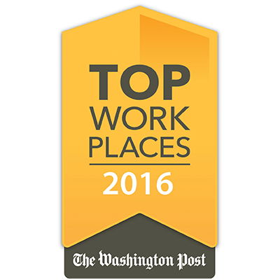 Washington Post Top Places to Work 2016