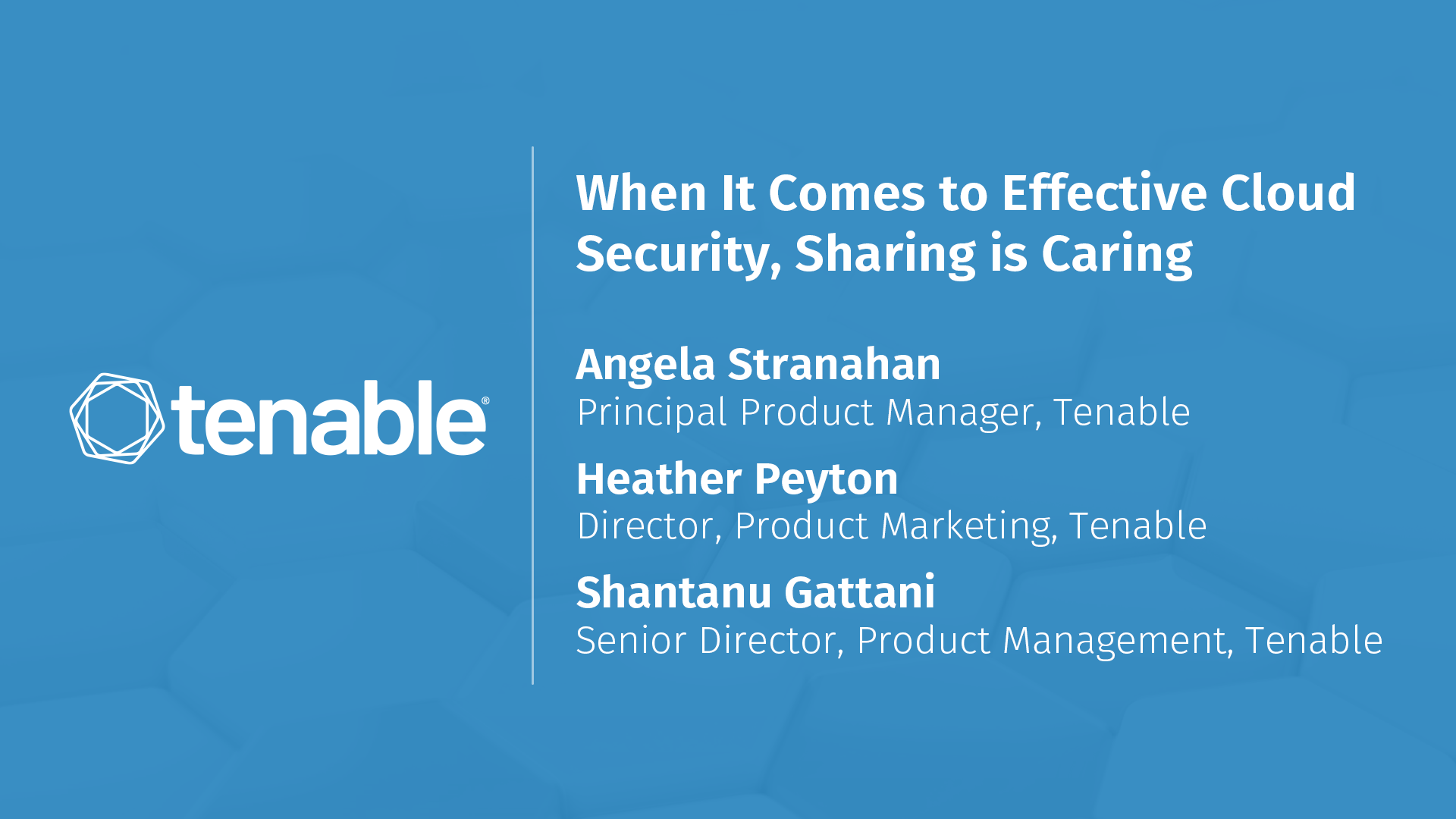 When It Comes to Effective Cloud Security, Sharing is Caring